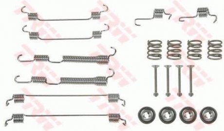 Монтажний набір гальмівних колодок TRW SFK320