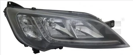 Фара Лів (H7/H7/LED, електричн, з мотором, колір відбивача: чорн) CITROEN JUMPER, FIAT DUCATO, PEUGEOT BOXER 06.14-12.17 TYC 2015672162