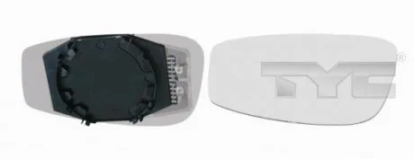 Стекло зеркала наружного TYC 30900531