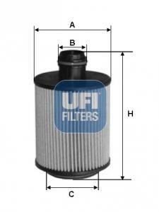Масляний фільтр UFI 2511000