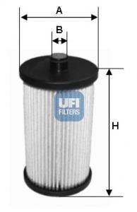 Фильтр топлива UFI 2605700