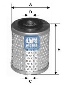 Фильтр топлива UFI 2666300