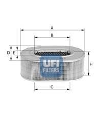 Фільтр повітряний UFI 2716200