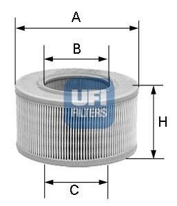 Фильтр воздушный UFI 2717700