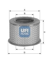 Фильтр воздушный UFI 2774700