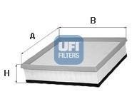 Фильтр воздушный UFI 3000300