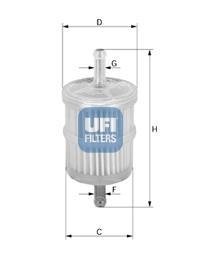 Фільтр палива UFI 3101000