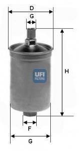 Паливний фільтр UFI 31.503.00