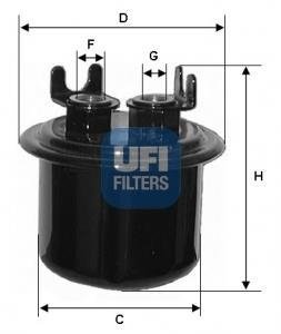 Фильтр топлива UFI 3153400