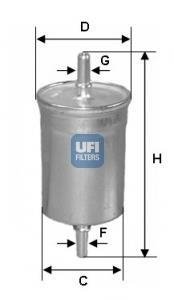 Фильтр топлива UFI 3171000