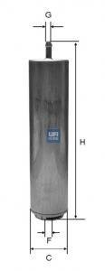 Фильтр топлива UFI 3185100
