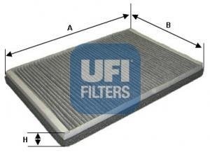 Фильтр салона UFI 54.123.00 (фото 1)