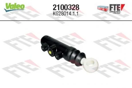 Головний циліндр зчеплення (діаметр отвору 28,57мм) VOLVO B12, F10, F12, F16, FL10, FL12, FL7 08.77- Valeo 2100328