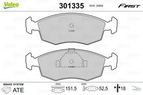 Valeo 301335 (фото 1)