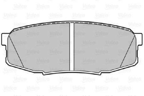 Гальмівні колодки (набір) Valeo 301340