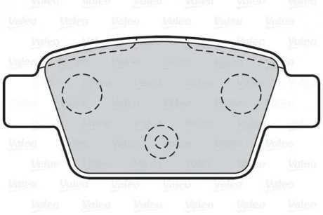 Фото тормозные колодки FIAT T. BRAVO/MULTIPLA/STILO 99- Valeo 301633 Тормозные колодки FIAT T. BRAVO/MULTIPLA/STILO 99- Valeo 301633