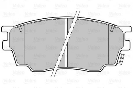 Тормозные колодки.) Valeo 301647