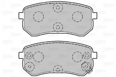 Тормозные колодки.) Valeo 301706