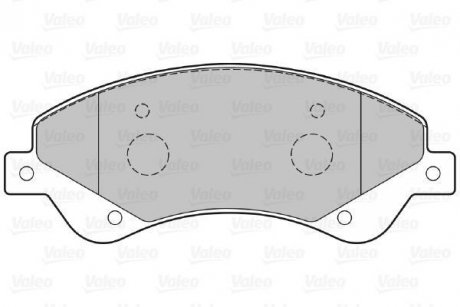 Тормозные колодки.) Valeo 301818