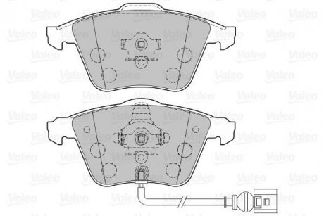 Тормозные колодки.) Valeo 301863