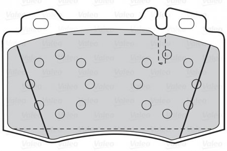 Тормозные колодки дисковые FIRST MERCEDES C,E Valeo 302044