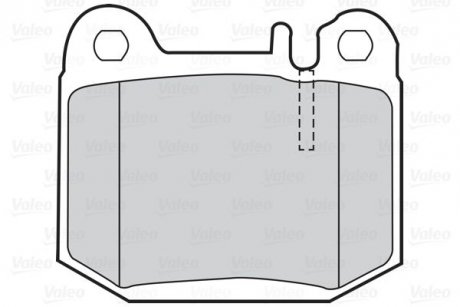 Тормозные колодки дисковые FIRST M W163 tyі Valeo 302053