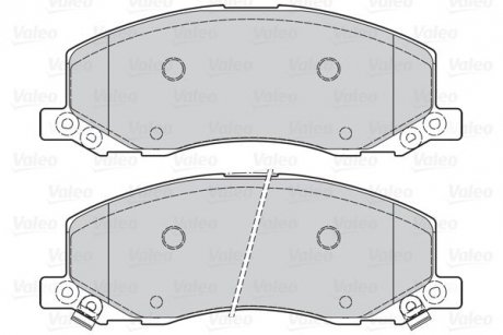 Гальмівні колодки дискові FIRST INSIGNIA 2.0T 08- Valeo 302119 (фото 1)