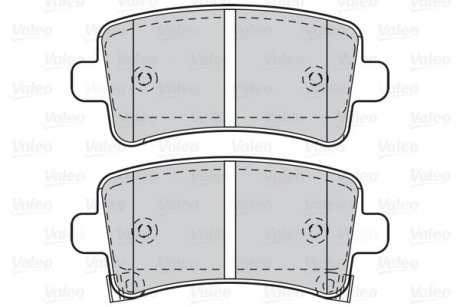 Тормозные колодки дисковые FIRST INSIGNIA A CDTI Valeo 302120