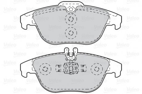 Тормозные колодки дисковые FIRST MERCEDES C 01.07> RR Valeo 302121