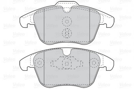 Тормозные колодки дисковые FIRST CITROENC C5III, P508 Valeo 302124 (фото 1)