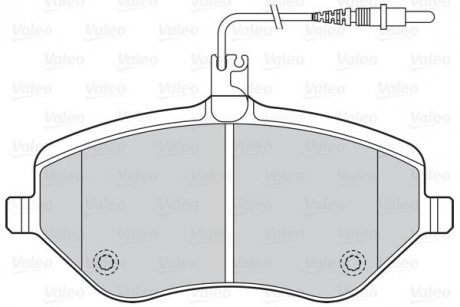 Тормозные колодки дисковые FIRST C5 III, C6 3.0 HDI Valeo 302131