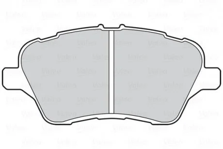 Тормозные колодки дисковые FIRST FIESTA VI FR Valeo 302153