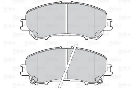 Тормозные колодки дисковые FIRST QASHQAI II, KADJAR Valeo 302164 (фото 1)