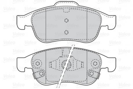 Тормозные колодки дисковые FIRST 500X 09.14 > FR Valeo 302207