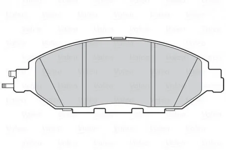 Гальмівні колодки дискові FIRST INFINITI NISSAN Valeo 302321