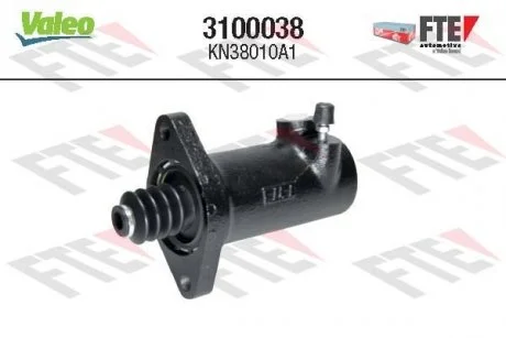 Робочий циліндр зчеплення (38,1мм) MAN, STEYR Valeo 3100038