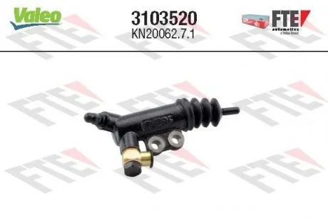 Виконавчий циліндр приводу, зчеплення Valeo 3103520