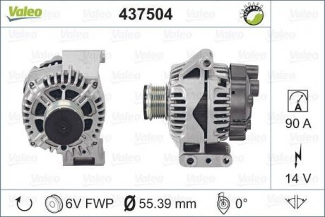 Генератор Valeo 437504