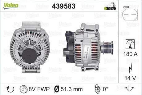 Генератор Valeo 439583 (фото 1)