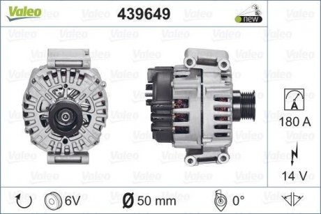 Генератор Valeo 439649