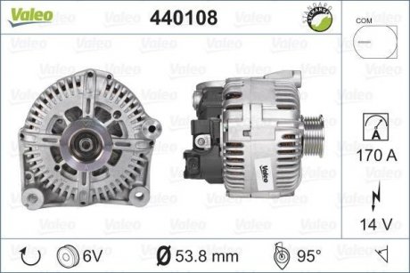 Генератор Valeo 440108