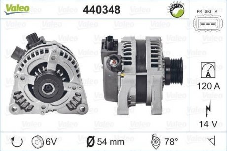 Генератор Valeo 440348