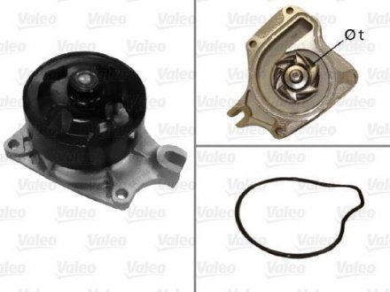 Насос водяний MAZDA 3 (BK14) 1.4, 1.6 03- Valeo 506973