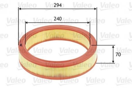 Фильтр воздушный Valeo 585633