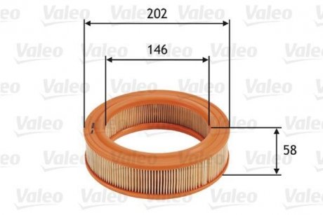 Фильтр воздушный Valeo 585644