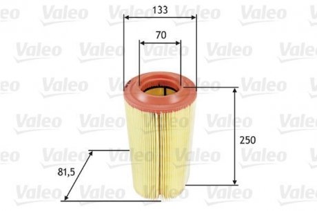 Фильтр воздушный Valeo 585649