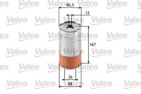 Фільтр масла Valeo 586518