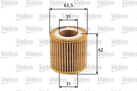 Фільтр масла Valeo 586536 (фото 1)