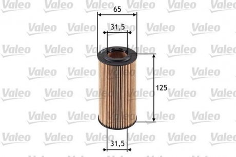 Фільтр масла Valeo 586552 (фото 1)