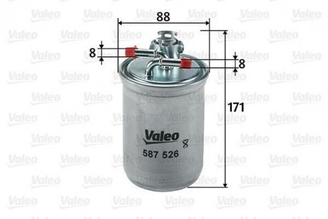 Фільтр палива Valeo 587526